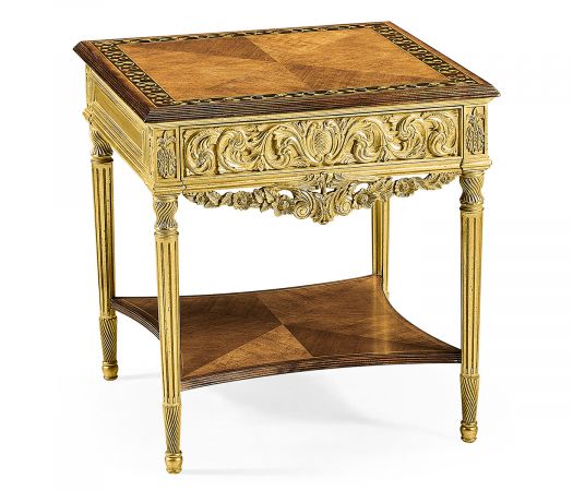 Versailles Collection - Louis XIV style square side table