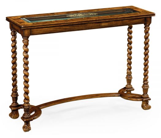 Windsor Collection - Oyster & églomisé console