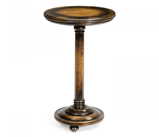 JC Edited - Casually Country Collection - Small Golden Ale Round Lamp Table