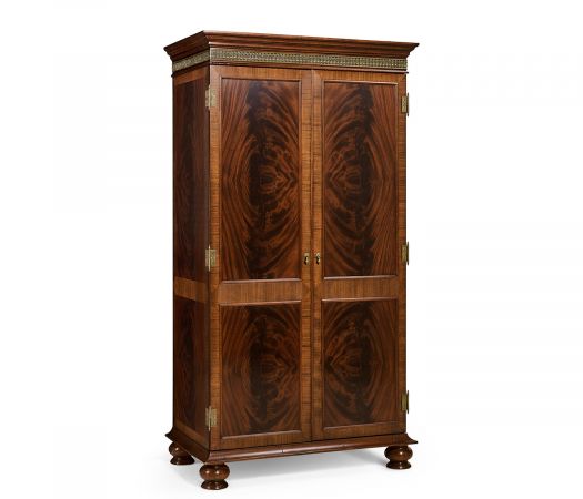 Buckingham Collection - Gentleman's Mahogany Wardrobe