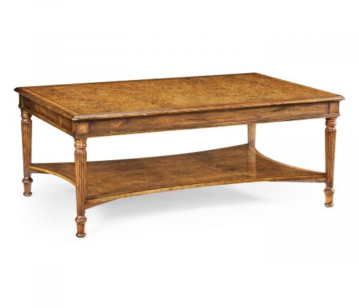 La Rochelle Collection - Seaweed Rectangular Coffee Table