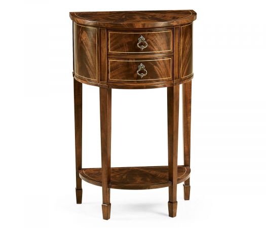 Buckingham Collection - Demilune Lamp Table