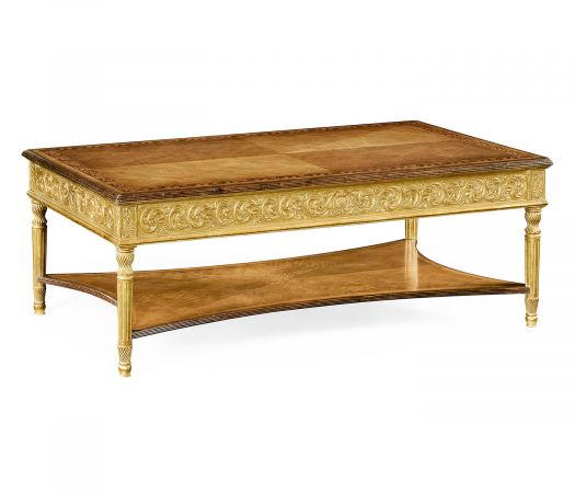 Versailles Collection - Louis XIV Style Rectangular Coffee Table