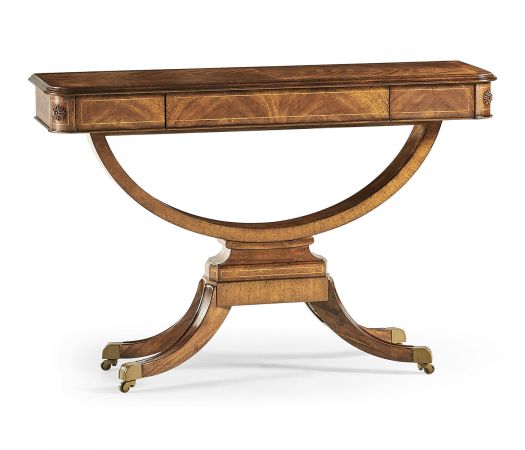 Windsor Collection - Biedermeier Crotch Walnut Side Table