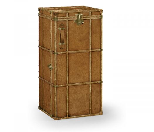 JC Edited - Voyager Collection - Travel Trunk Style Wine and Cocktail Cabinet