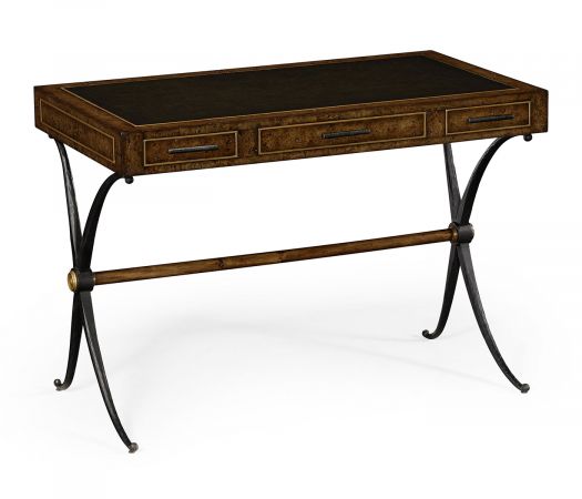 JC Edited - Anvil Collection - Hammered Iron Writing Table