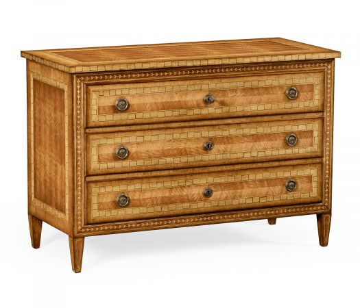 Versailles Collection - Satinwood directoire large chest of drawers