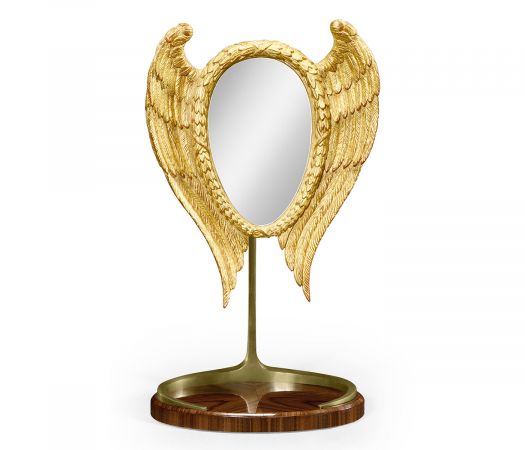 JC Modern - Santos Collection - Classical "Winged" High Lustre Santos Dressing Mirror