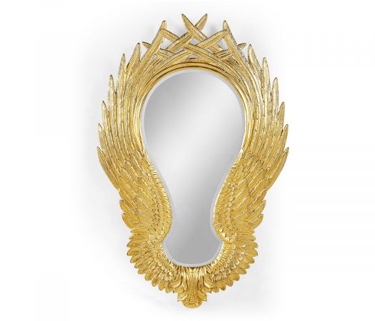 JC Modern - Icarus Collection - Classical "Winged" Wall Mirror