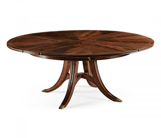 Buckingham Collection - Mahogany Round 59" Dining Table