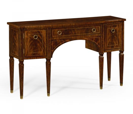 Buckingham Collection - Regency Mahogany Bow Front Sideboard