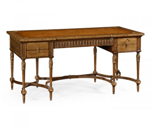 Windsor Collection - Napoleon III style writing table with fine inlay