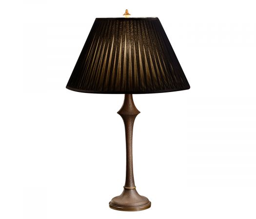 Country Farmhouse Collection - Heavily textured baluster table lamp