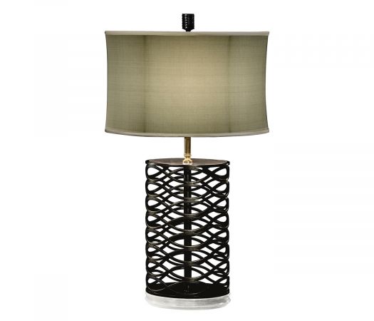 JC Modern - Luxe Collection - Bronze Interlaced Iron Table Lamp