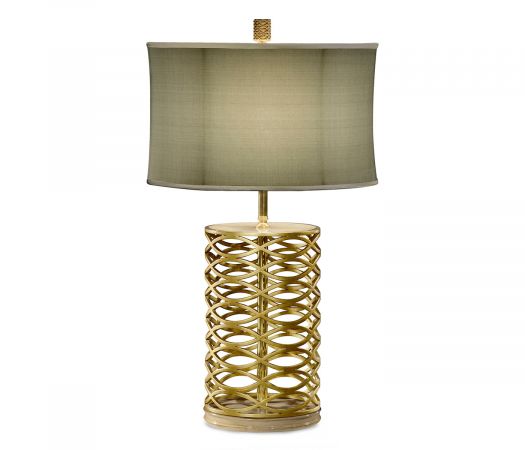 JC Modern - Luxe Collection - Gilded Interlaced Iron Table Lamp