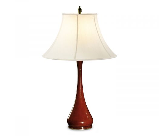 JC Modern - Indochine Collection - Red Lacquered Table Lamp