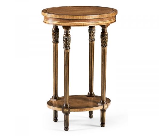 Windsor Collection - Napoleon III style oval wine table with fine inlay