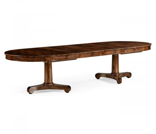 Knightsbridge Collection - Traditional Mahogany Biedermeier Style Dining Table