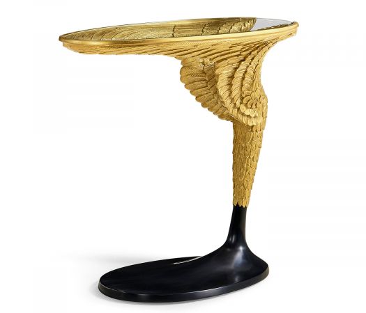 JC Modern - Icarus Collection - Empire Style Winged Sofa Table