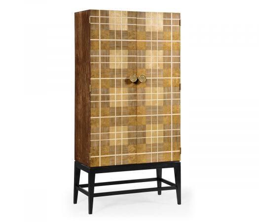 JC Modern - Alexander Julian Collection - Pale Tartan Ladies Armoire