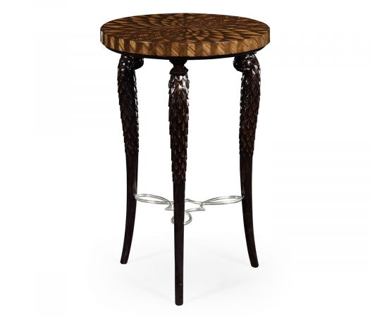 JC Modern - Icarus Collection - Feather Inlay End Table