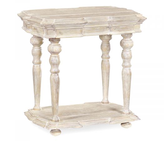 JC Edited - Artisan Collection - Limed Acacia Side Table