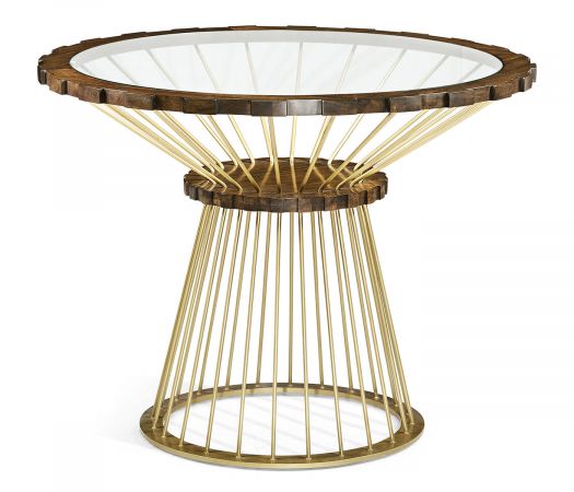 JC Modern - Camden Collection - Camden Round Brass Centre Table