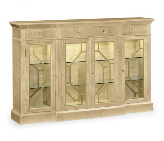 JC Modern - Opera Collection - Champagne Four-Door Display Cabinet