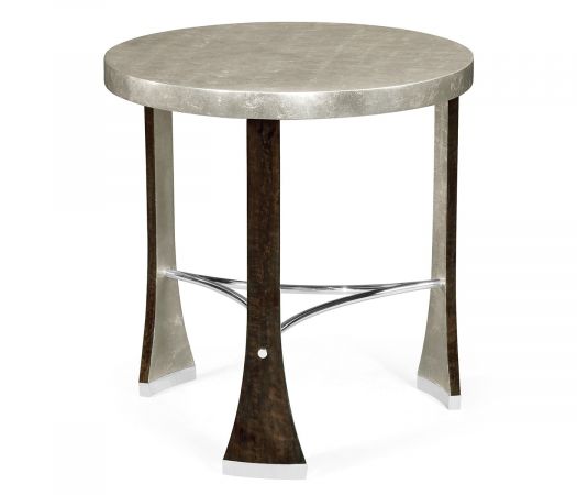 JC Modern - Belgravia Collection - Black Eucalyptus Round Side Table