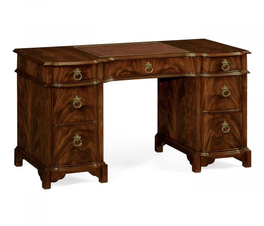 Buckingham Collection - Federal Style Mahogany Kneehole Desk