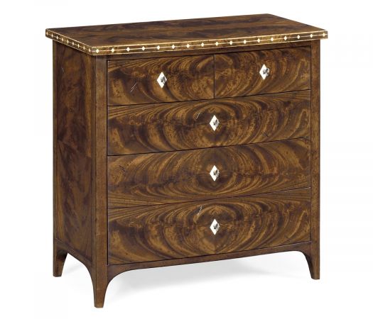 Brompton Collection - Brompton Small Brown Mahogany Chest of Drawers