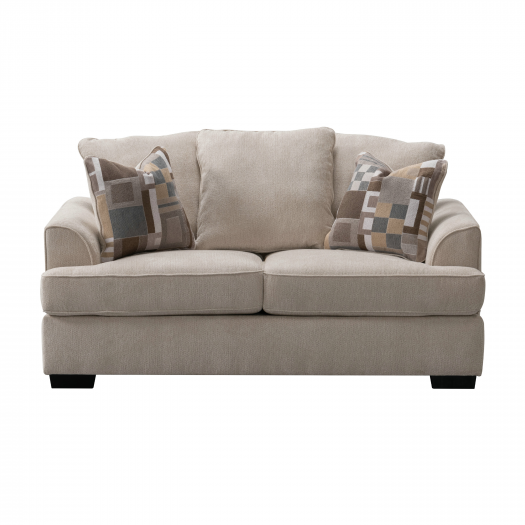 Manuel Beige Loveseat W172