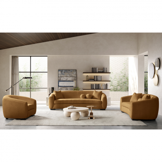 Bouclé Livingroom Set