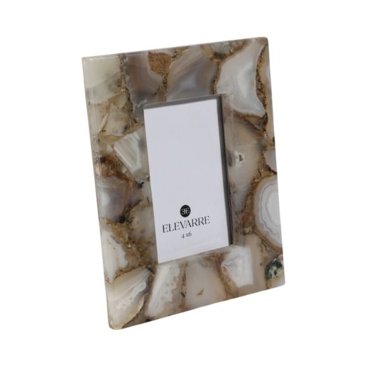 Mankato Grey Agate Photo Frame