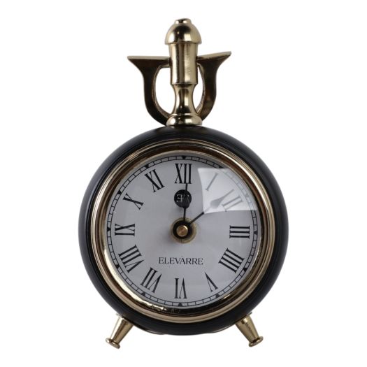 4x6 Prescott Brass Desk Clock