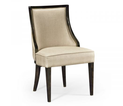 JC Modern - Eclectic Collection - Smoked Grey Eucalyptus Dining Side Chair