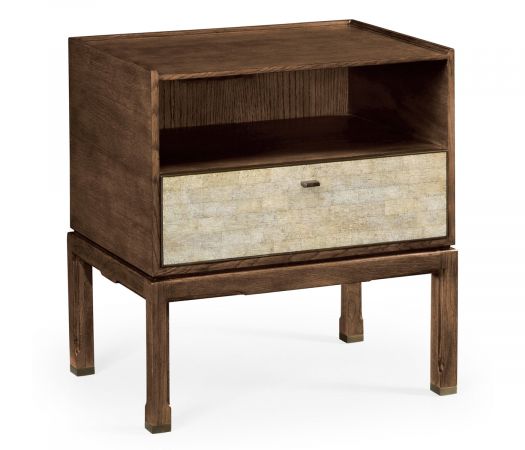 JC Modern - Langkawi Collection - Small Natural Walnut Bedside Table