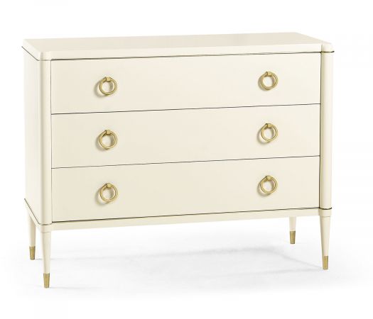 JC Modern - Eclectic Collection - Large Ivory Chest of Drawers