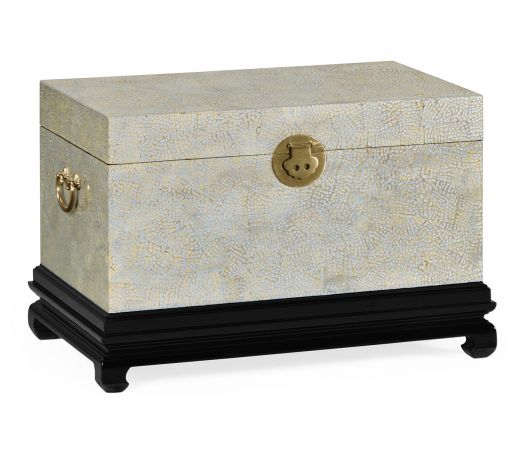 JC Modern - Indochine Collection - Silver Eggshell Trunk