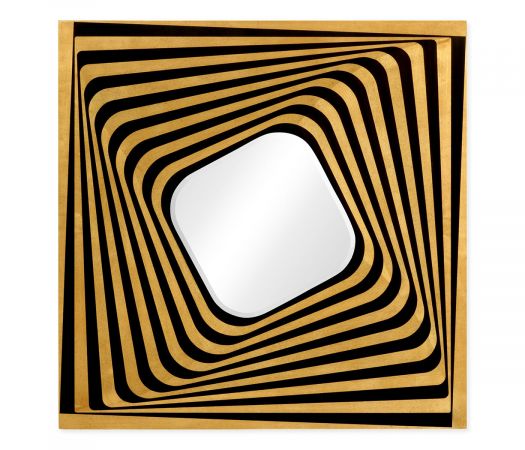 JC Modern - Op Art Collection - Psychedelic Op Art Mirror