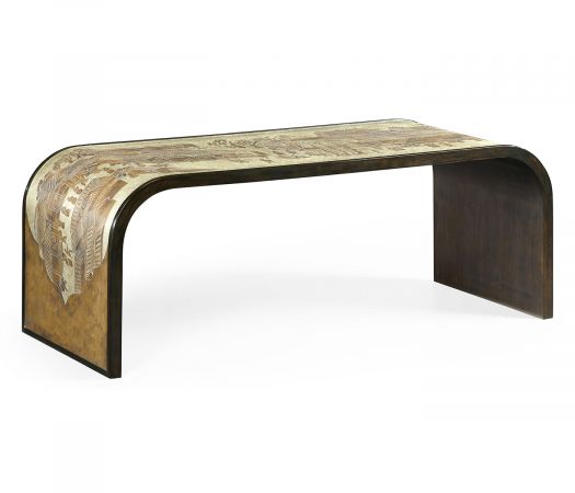 JC Modern - Fusion Collection - Fusion Chinoiserie Cocktail Table