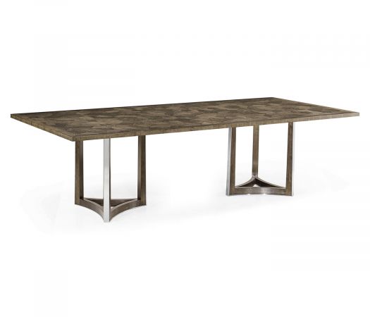 JC Modern - Gatsby Collection - Gatsby 108" Contemporary Grey Dining Table