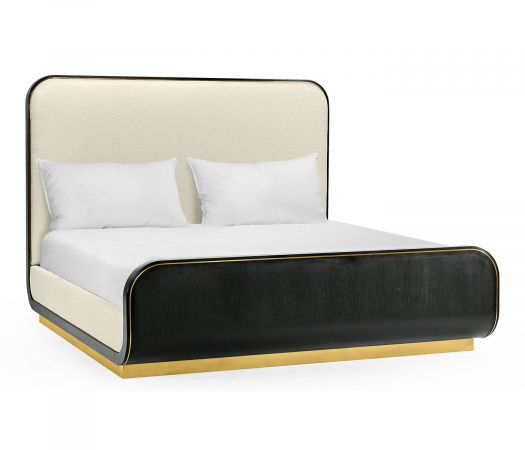 JC Modern - Fusion Collection - Fusion Curved Oak US King Bed