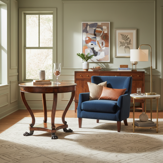 TA Originals - Swirling Teardrops Centre Table