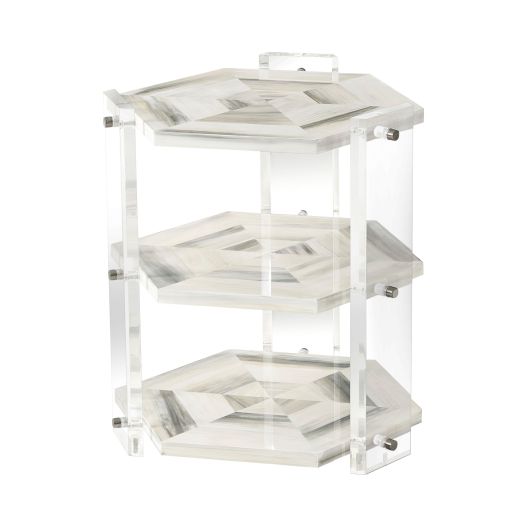 TA Originals - Quadrilateral Tiers Side Table
