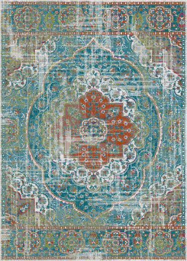 Florencia Dark Turquoise Rug