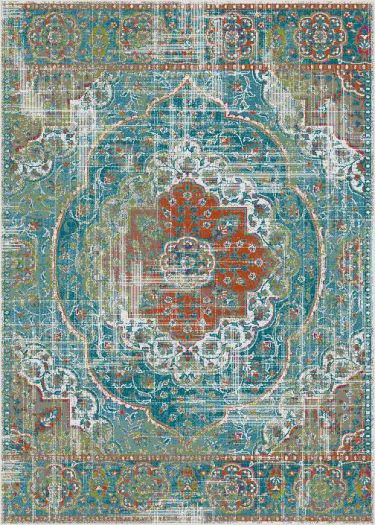 Florencia Dark Turquoise Rug