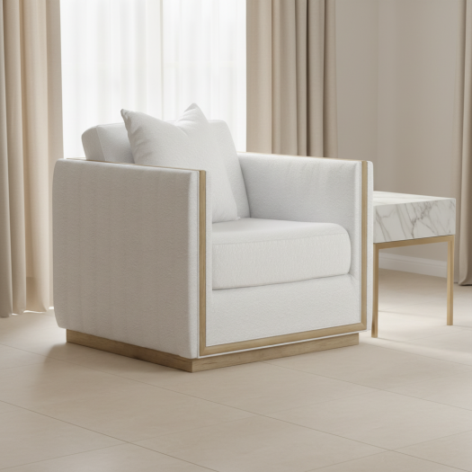 522 - Cassat Uph - Lounge Chair