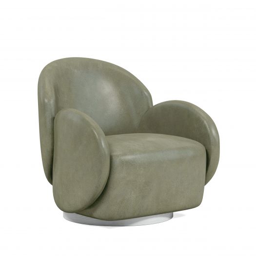 Rothko - Leather Swivel Chair