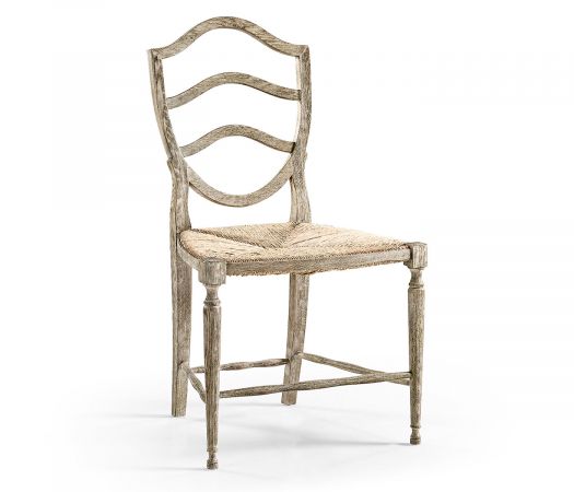 William Yeoward Collected - Country House Chic - Bodiam Grey Oak Side Chair